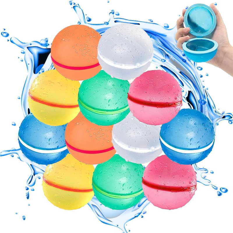 Paquet de 12 ballons d'eau réutilisables Waloo