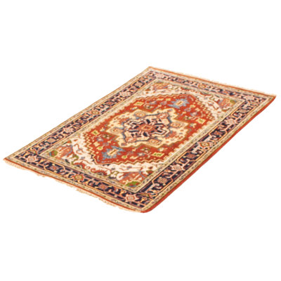 Terez One-of-a-Kind 3'11" X 5'10" New Age Wool Area Rug in Brown
