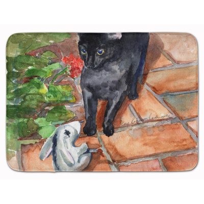 Tapis De Bain En Mousse à Mémoire De Chat