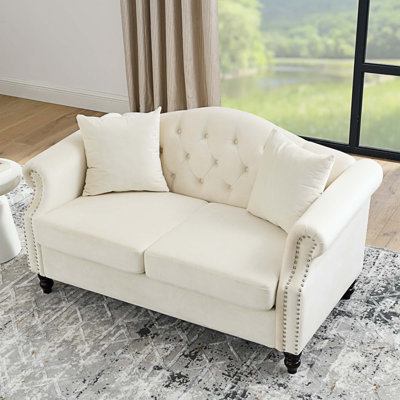 Ildegonda 57" Upholstered Loveseat