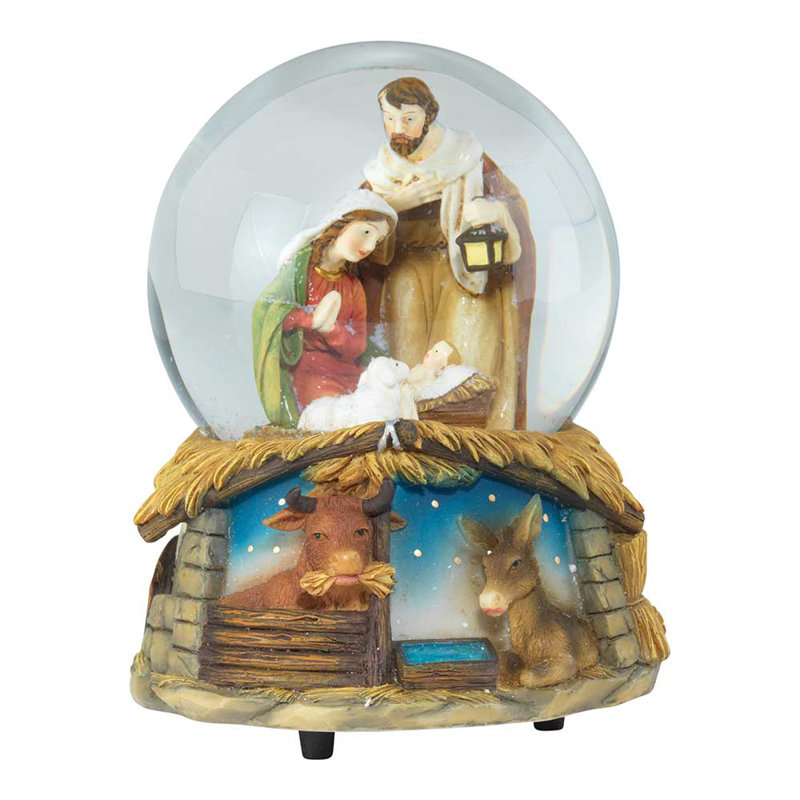 Globe terrestre de Noël
