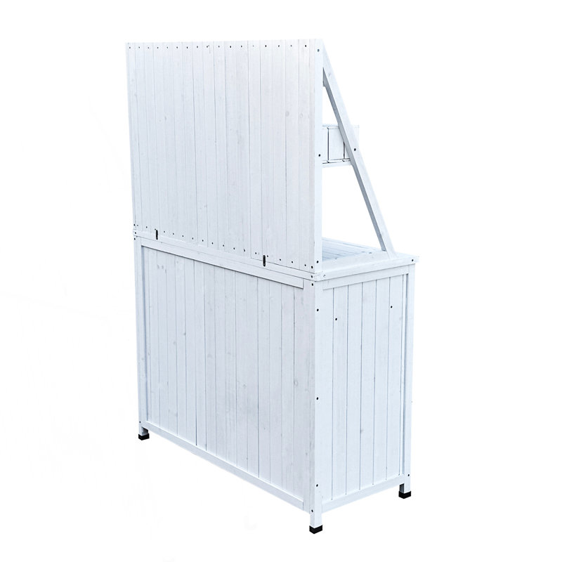 Armoire décorative, table de rempotage d'extérieur, armoire à outils