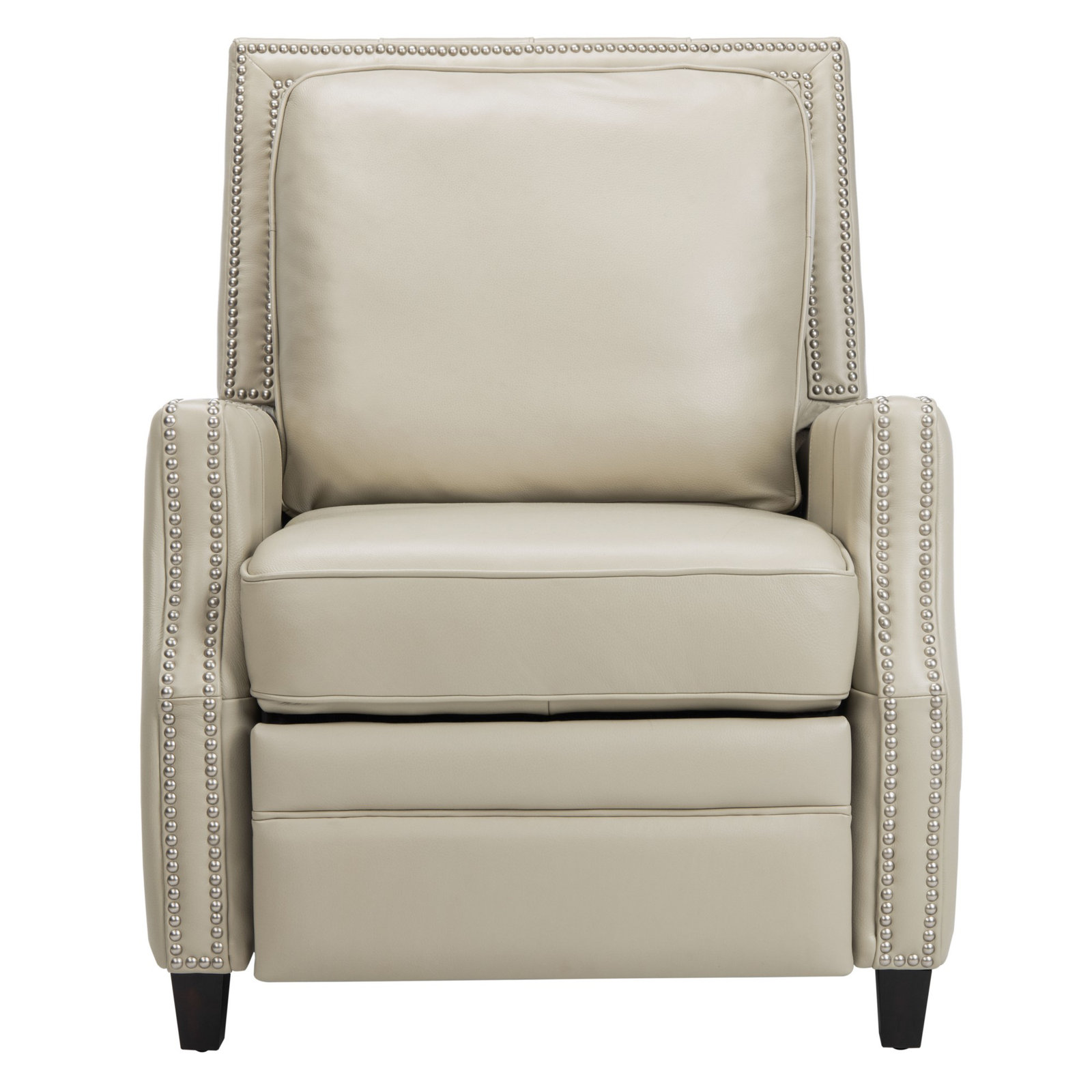 Lavanda Recliner, Cream Genuine Leather