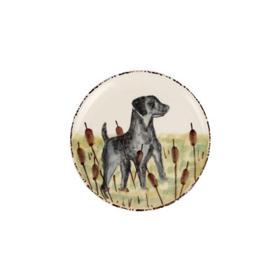 Wildlife Hunting Dog Canape Plate