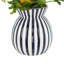 Lemon and Vine Topiary in Decorative Ceramic Vase