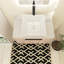 Meuble-lavabo simple 29,53 po avec plateau en céramique Perugia