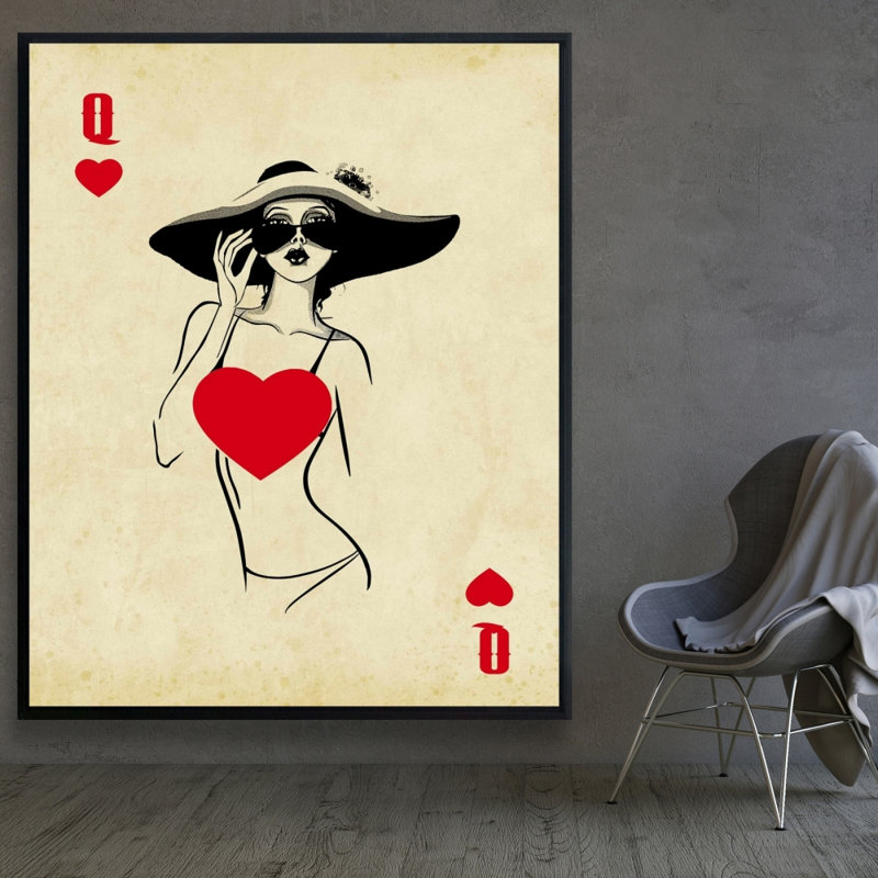 " Queen Of Hearts "