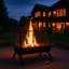 Northland Grill 36" Black Finish Steel Rectangular Wood Burning Outdoor Fire Pit