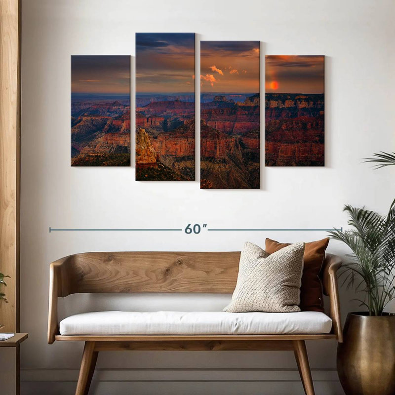 Alvord Point Imperial Grand Canyon, H 32 po x l 52 po