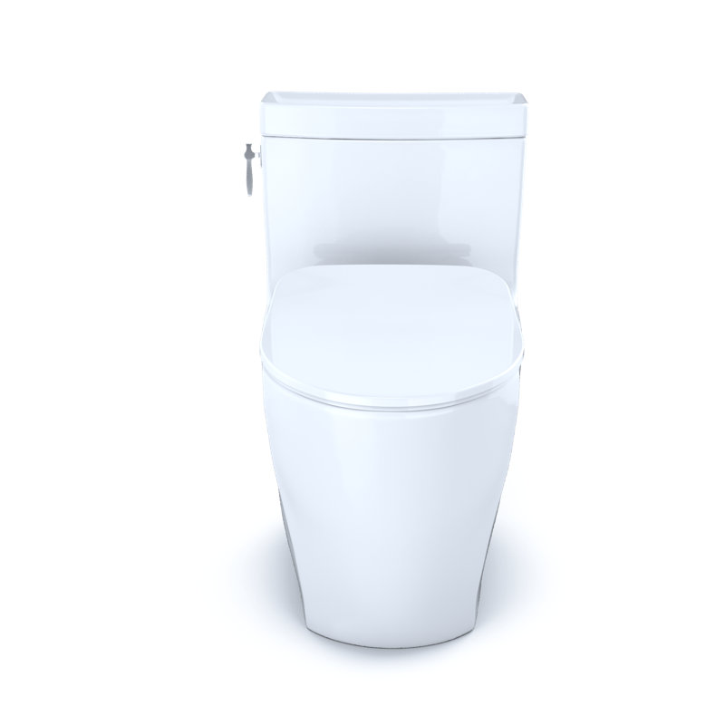 Aimes® 1.28 GPF (Water Efficient) Elongated One-Piece Toilet with High Efficiency Flush (Seat Included)