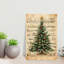 Classic Christmas Carol Classic Elegant Realistic Christmas Tree Winter Wall Art Print 1 Piece Wrapped Canvas Wall Art-310476925