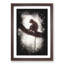 Long-Tailed Macaque Monkey Paint Splash - Picture Frame Graphic Art-56923023-56923028