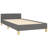 Pranavi vidaXL Fabric Platform Bed Frame, Slats Support, No Mattress-1560611684-1560611706
