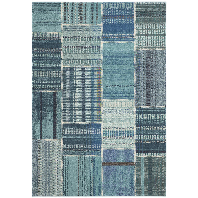 Mcdermott Geometric Area Rug, Rectangle 201 x 279 cm