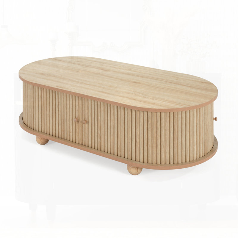 Rustic Retro Wood Coffee Table
