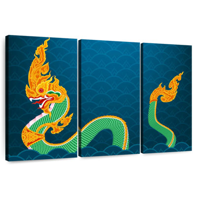 Thai King Naga Dragon