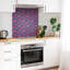 Atousa 30x30cm Pvc Mosaic Sheet in Pink