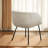 Damle 19.49'' H Upholstered Metal Armchair-570395716