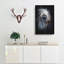 Blue Elephant - Wrapped Canvas-56642779