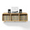 Luzerne Large Record Storage Console