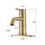 Single Hole Faucet Single-handle Bathroom Faucet