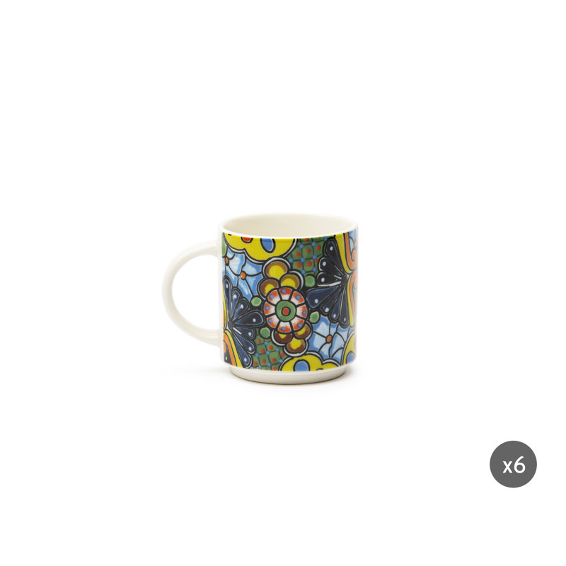 Porcelain Espresso Cup and Saucer
