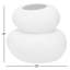 Vase Eladio Pebbles - blanc
