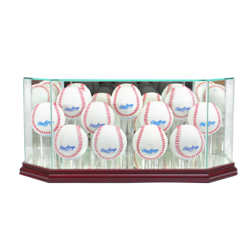 Vitrine de baseball Octagon Eleven, Cerisier