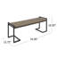 BANC HOPKINS INDUSTRIAL BOIS ET MÉTAL-1022861086