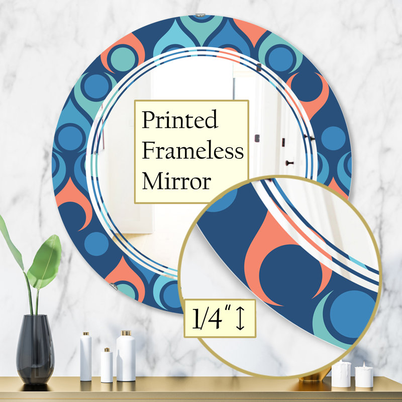 Miroir mural Triple C, H 31,5 po x l po