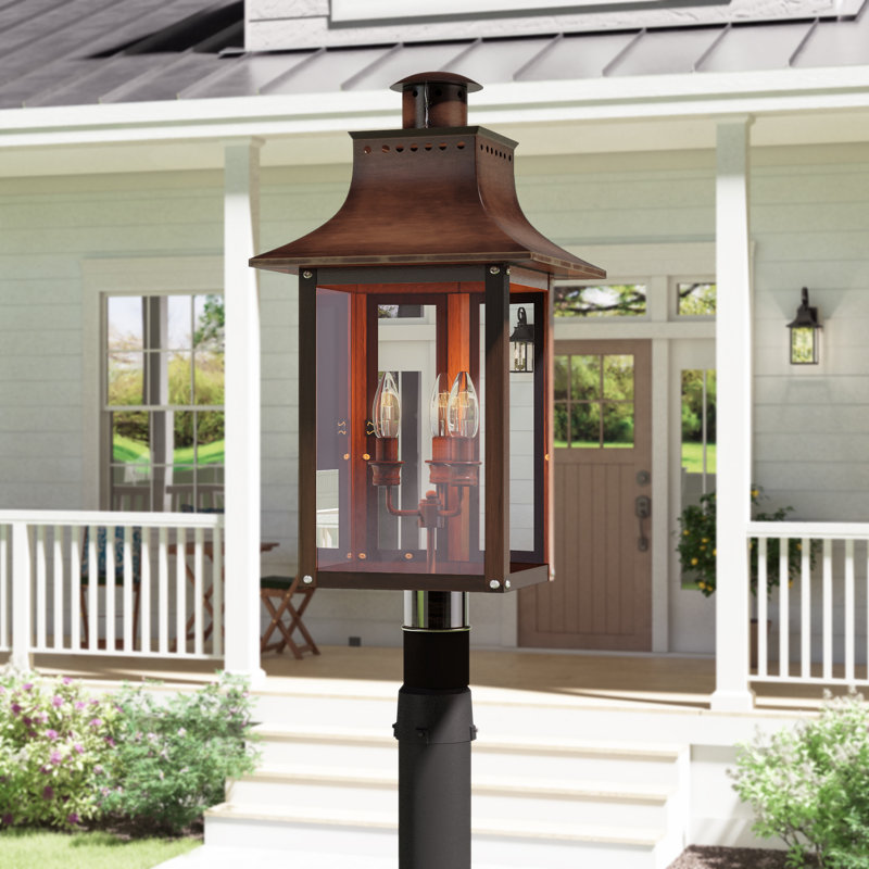 Tête de lanterne câblée 1 lumière Kaylan H 26 po