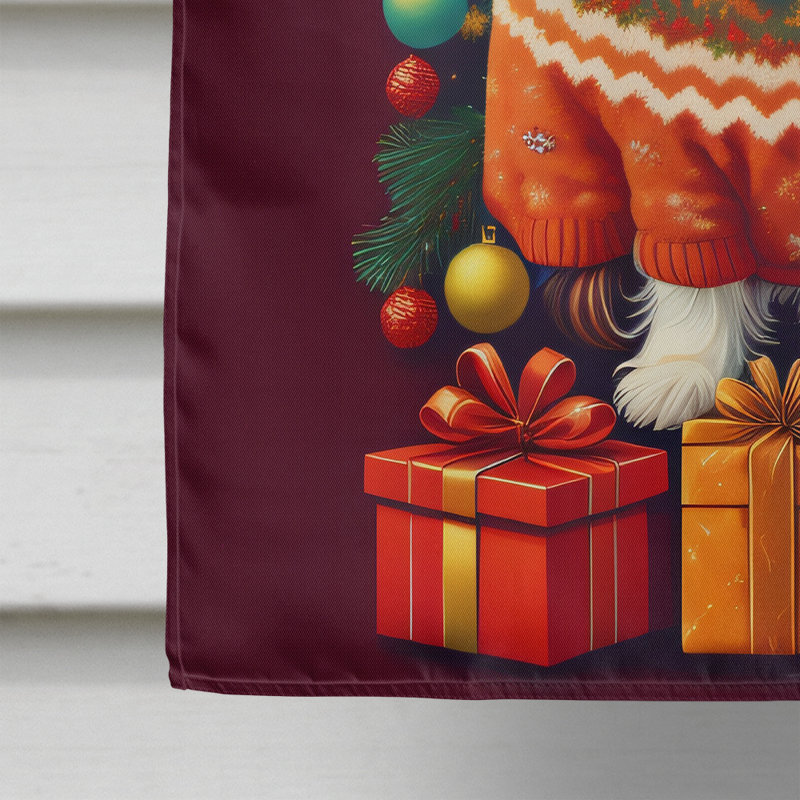 Drapeau de maison de Noël en polyester double face H 40 po x l 28 po