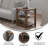 3-Tier Side Table With Metal Side Braces And Corner Caps-1924520456