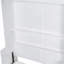 Grand lit escamotable mural avec placard, blanc-879443922