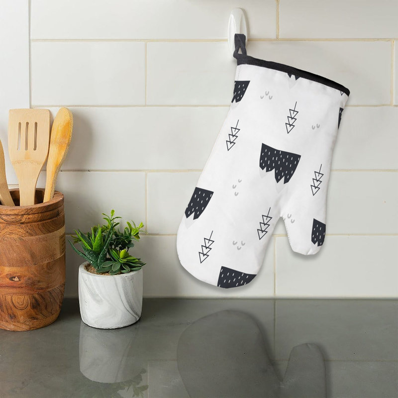 Tiny Critter Express Oven Mitt Cotton Twill