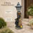 Bear Welcome Garden Statue with Solar Light-136367521