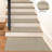 Geometric Bullnosed Non Slip Stair Treads Set With Landing Mat-1752053974