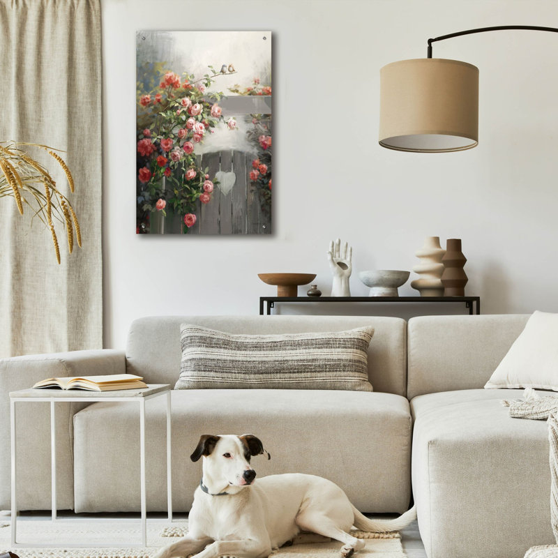 «Seasons 5» par Danhui Nai, art mural en verre acrylique, H 36 po x l 24 po