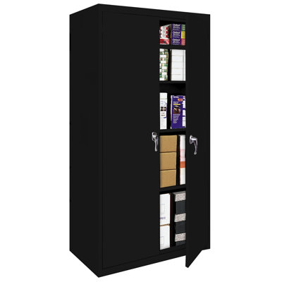 Steel Single Storage Cabinet ( 72'' H x 30'' W x 15'' D)