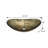 21.5" Glass Oval Vessel Bathroom Sink with Pop-Up Drain-118628280
