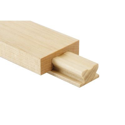 22'' Single / Standard Mount Wood Drawer Slide
