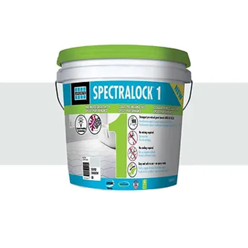 Coulis prémélangé LATICRETE Spectralock 1 - Étain clair