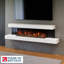 Almeria  6Ft Fully Assembled Electric Fireplace