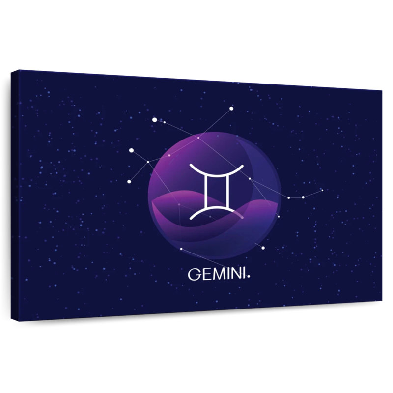 Plaque Adella Gemini, H 34 po x l 51 po