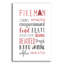  «Fireman» par Elizabeth Tyndall, art mural en verre acrylique, 12 po x 16 po