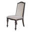 Ensemble de salle à manger 5 pièces avec chaises rembourrées Mohall-99258558-98057065