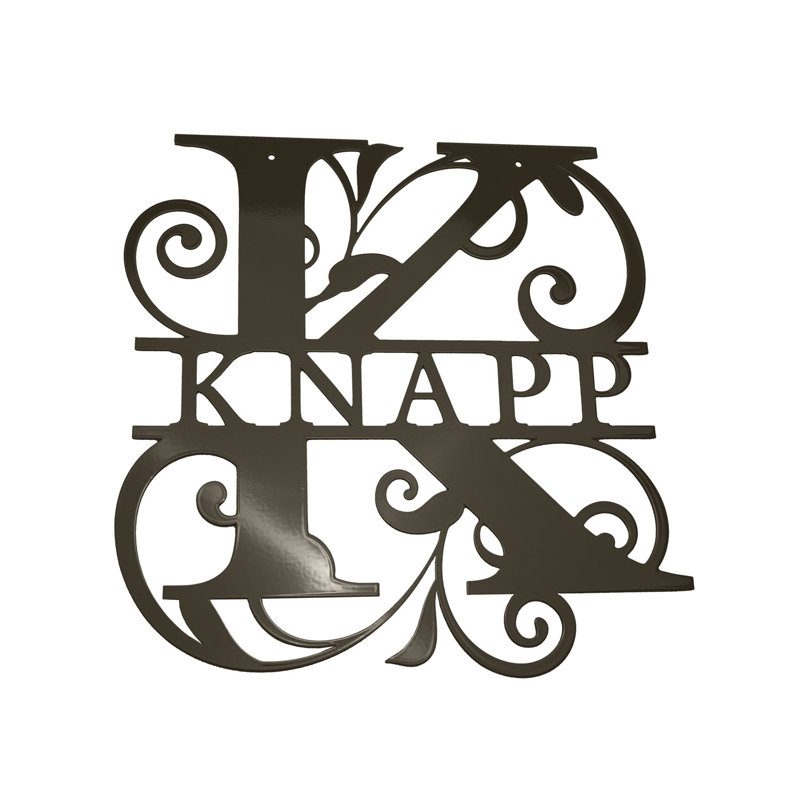 Anbut 16" Wall Accent, Roman Bronze, Letter K, Yes