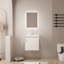 Petit meuble-lavabo mural 20 po avec lavabo en céramique Yesen-2043411459
