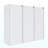 12" Bathroom Side Cabinet, 3-Soft Close Doors, Float Mounting Design, 12*3-2051014846