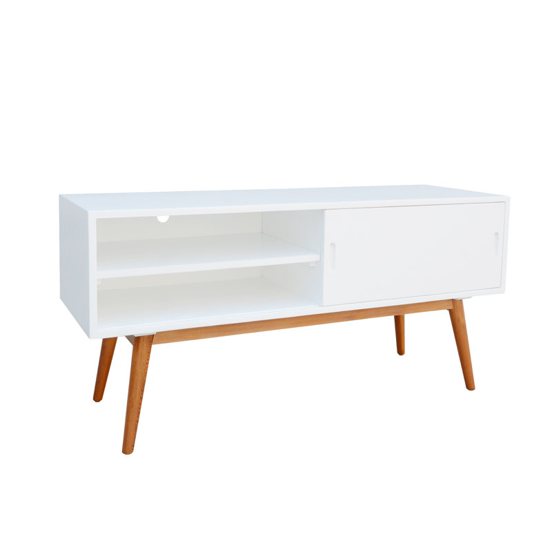 Unfinished TV Stand for TVs up to 50", White